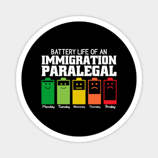 Battery Life Of An Immigration Paralegal Magnet